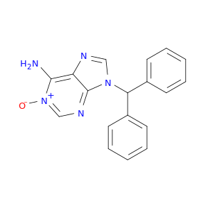 9H-Purin-6-amine,9-(diphenylmethyl)-, 1-oxide
