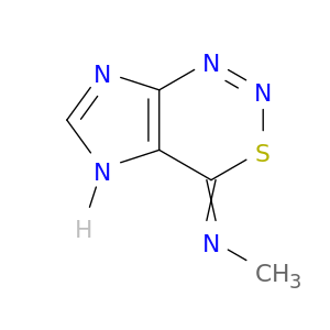 Methanamine, N-imidazo[4,5-d][1,2,3]thiadiazin-4(5H)-ylidene-