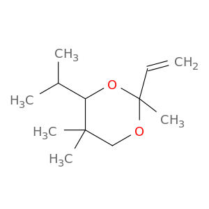 1,3-Dioxane, 2-ethenyl-2,5,5-trimethyl-4-(1-methylethyl)-