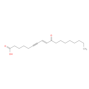 8-Octadecen-6-ynoicacid, 10-oxo-, (8E)-