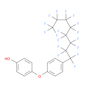 Phenol, 4-[4-(heptadecafluorooctyl)phenoxy]-