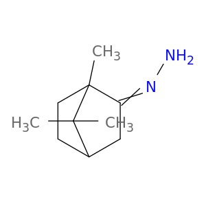 Bicyclo[2.2.1]heptan-2-one, 1,7,7-trimethyl-, hydrazone