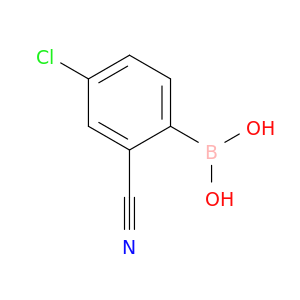4-氯-2-氰基苯基硼酸