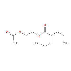 Pentanoic acid, 2-propyl-, 2-(acetyloxy)ethyl ester