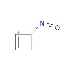 Cyclobutenylium, 4-nitroso-
