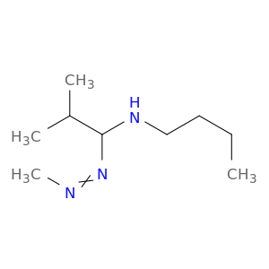 1-Butanamine, N-[2-methyl-1-(methylazo)propyl]-