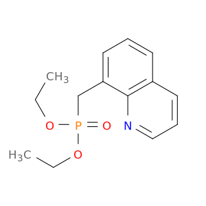 Phosphonic acid, (8-quinolinylmethyl)-, diethyl ester