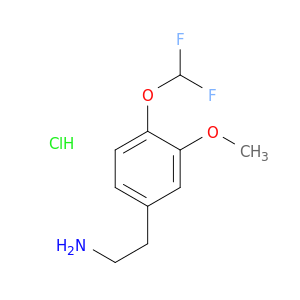 2-[4-(difluoromethoxy)-3-methoxyphenyl]ethan-1-amine hydrochloride