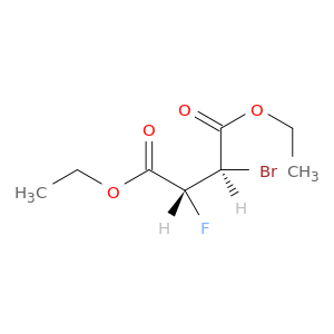diethyl (2R,3R)-2-bromo-3-fluoro-butanedioate