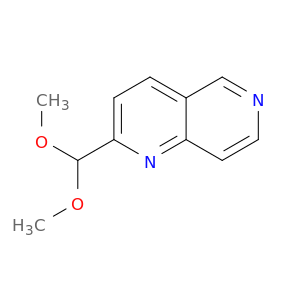 2-(二甲氧基甲基)-1,6-萘啶