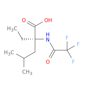 L-Leucine, 2-ethyl-N-(trifluoroacetyl)-