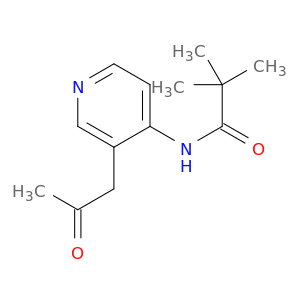 N-(3-(2-Oxopropyl)pyridin-4-yl)pivalamide