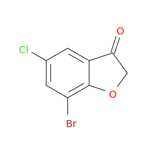7-Bromo-5-chloro-2,3-dihydro-1-benzofuran-3-one