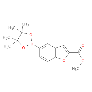 Methyl 5-(tetramethyl-1,3,2-dioxaborolan-2-yl)-1-benzofuran-2-carboxylate