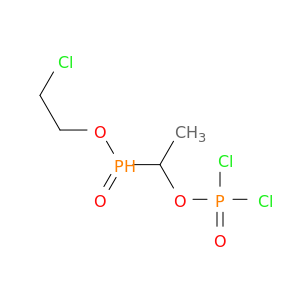 Phosphorodichloridic acid, 1-(chloroethoxyphosphinyl)ethyl ester