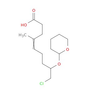 4-Nonenoic acid, 9-chloro-4-methyl-8-[(tetrahydro-2H-pyran-2-yl)oxy]-
