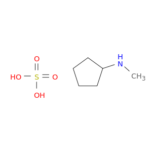 Cyclopentanamine, N-methyl-, sulfate (1:1)