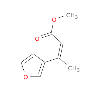 2-Butenoic acid, 3-(3-furanyl)-, methyl ester, (Z)-