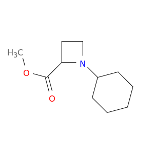 Methyl 1-cyclohexylazetidine-2-carboxylate