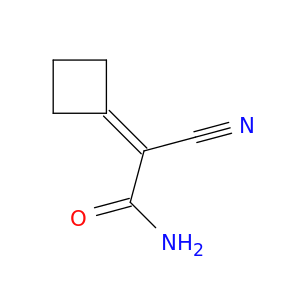 Acetamide, 2-cyano-2-cyclobutylidene-
