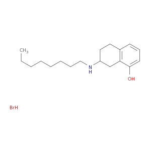 1-Naphthalenol, 5,6,7,8-tetrahydro-7-(octylamino)-, hydrobromide
