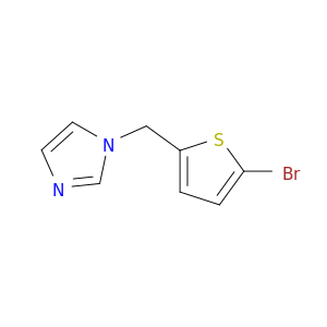 1H-Imidazole, 1-[(5-bromo-2-thienyl)methyl]-