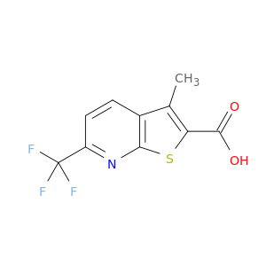 3-Methyl-6-(trifluoromethyl)thieno[2,3-b]pyridine-2-carboxylic Acid