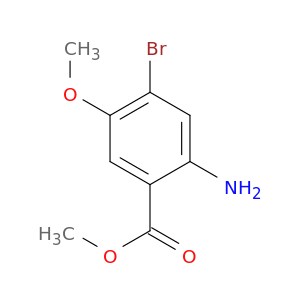 2-氨基-4-溴-5-甲氧基苯甲酸甲酯