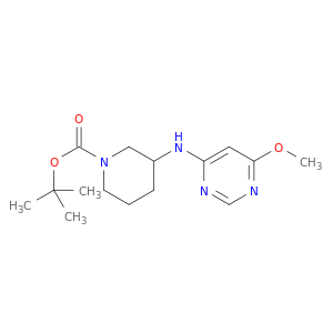 3-(6-甲氧基-嘧啶-4-基氨基)-哌啶-1-羧酸叔丁基酯