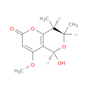 2H,5H-Pyrano[4,3-b]pyran-2-one,7,8-dihydro-5-hydroxy-4-methoxy-7,8-dimethyl- (9CI)