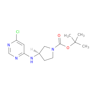1-吡咯烷羧酸,3-[(6-氯-4-嘧啶基)氨基]-,1,1-二甲基乙烯基酯,(3r)-