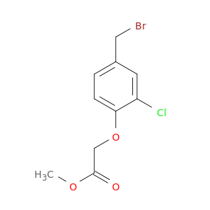 Acetic acid,2-[4-(bromomethyl)-2-chlorophenoxy]-, methyl ester