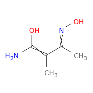 3-Buten-2-one, 4-amino-4-hydroxy-3-methyl-, oxime