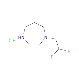 1-(2,2-difluoroethyl)-1,4-diazepane hydrochloride