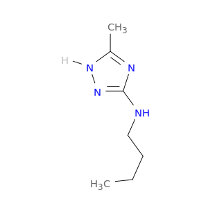 1H-1,2,4-Triazol-3-amine, N-butyl-5-methyl-