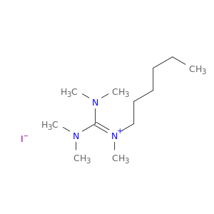 1-Hexanaminium, N-[bis(dimethylamino)methylene]-N-methyl-, iodide