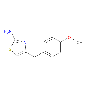 4-[(4-methoxyphenyl)methyl]-1,3-thiazol-2-amine