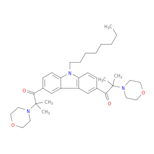 3,6-二(2-甲基-2-吗啉丙酰基)-9-辛基咔唑