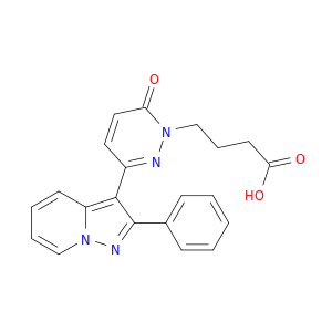 6-氧代-3-(2-苯基吡唑[1,5-A]吡啶-3-基)-1(6H)-吡啶嗪丁酸