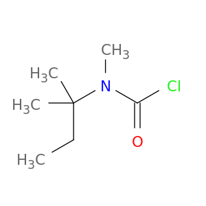 N-methyl-N-(2-methylbutan-2-yl)carbamoyl chloride