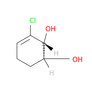 3-Cyclohexene-1,2-diol, 3-chloro-, (1S,2R)-