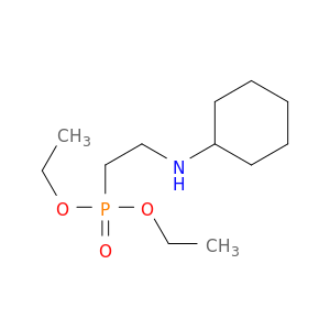 Phosphonic acid, [2-(cyclohexylamino)ethyl]-, diethyl ester