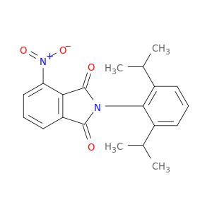 1H-Isoindole-1,3(2H)-dione, 2-[2,6-bis(1-methylethyl)phenyl]-4-nitro-