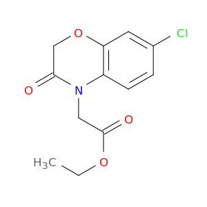 Ethyl 2-(7-chloro-3-oxo-2H-benzo[b][1,4]oxazin-4(3H)-yl)acetate