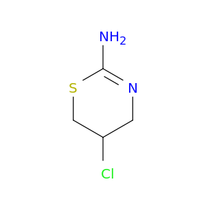 4H-1,3-Thiazin-2-amine, 5-chloro-5,6-dihydro-