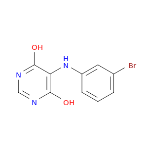 4,6-二羟基-5-(间溴苯胺基)嘧啶