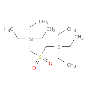 Silane, [sulfonylbis(methylene)]bis[triethyl-