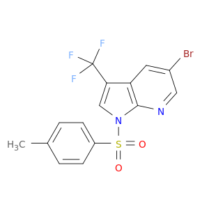 5-溴-1-甲苯磺酰基-3-(三氟甲基)-1H-吡咯并[2,3-b]吡啶