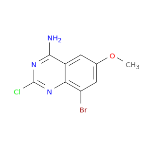 8-bromo-2-chloro-6-methoxyquinazolin-4-amine