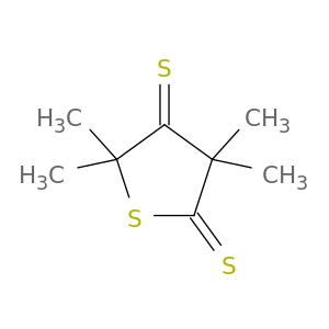 2,4(3H,5H)-Thiophenedithione, 3,3,5,5-tetramethyl-